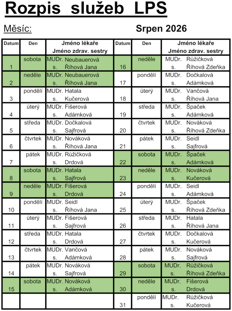 LPS srpen 2026