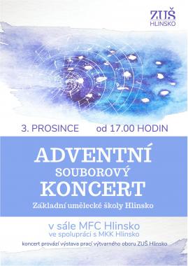 Adventní souborový koncert ZUŠ Hlinsko 1