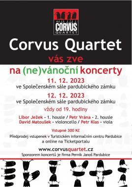 Corvus Quartet - (Ne)vánoční koncert 1