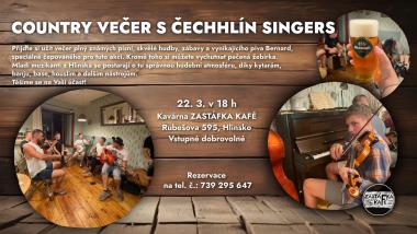 Country večer s Čechlín Singers 1
