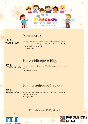 Poradenství a ukázky nošení dětí