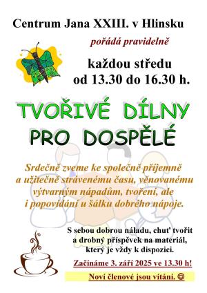 Kreativní setkání a tvoření