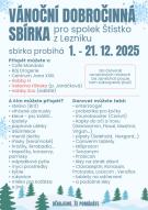 vánoční sbírka pro zvířata