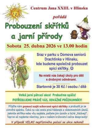 probouzení skřítků v parku