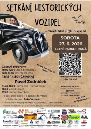 setkání historických vozidel